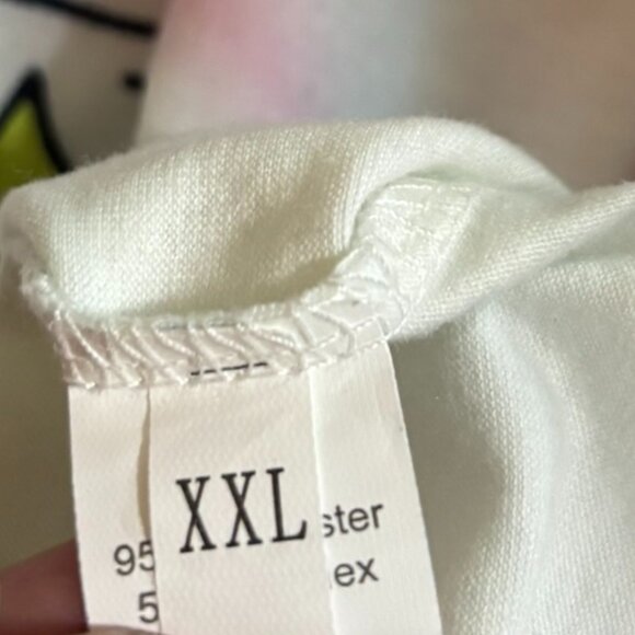 Say Yes To Adventure Tie-Dye Graphic Tee — Oversized XXL Pastel Van Roadtrip - Picture 4 of 4